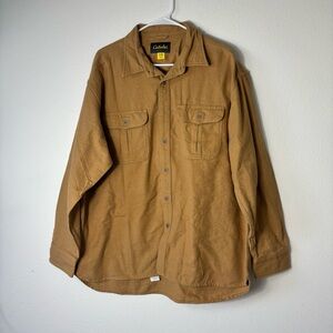 Cabela's Tan Lightweight Shirt Jacket size XL